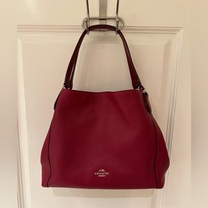 Red Coach Purse